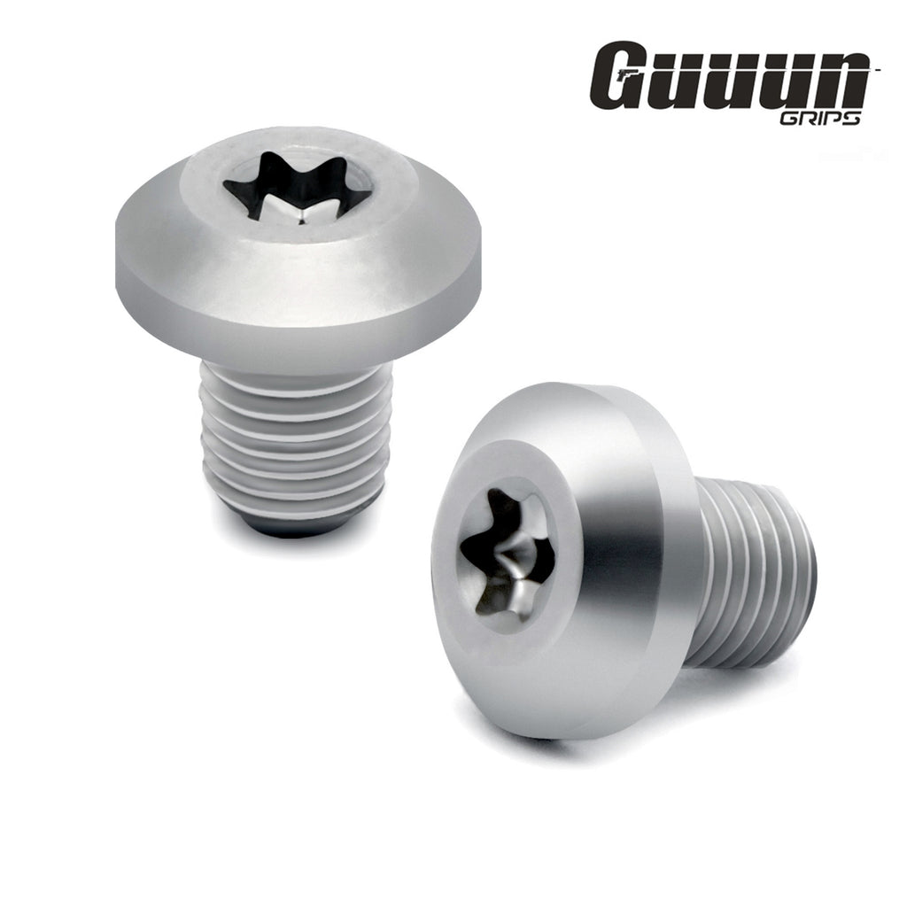 Guuun fit 1911 thin Grip Screws，T10 Torx Key, 4 O Rings, Stainless Steel Silver H1S-screw - Guuun Grips
