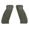 Guuun CZ 75 Grips, G10 SP01 Tactical Grips Full Size Thin, Golf Ball Dimple Texture H6 GOLF - Guuun Grips