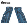 Guuun G10 Grips for Large Frame Tanfoglio Diamond Cut Texture Medium size T95-DM - Guuun Grips