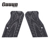 Guuun G10 Grips For Large Frame Tanfoglio Diamond Cut Texture Magwell Short Grip T95C-DM - Guuun Grips