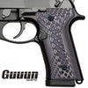 Guuun Beretta 92X G10 Grips for Beretta M9A3 & Beretta 92 Vertec Crosshatch Texture B92V-JX - Guuun Grips