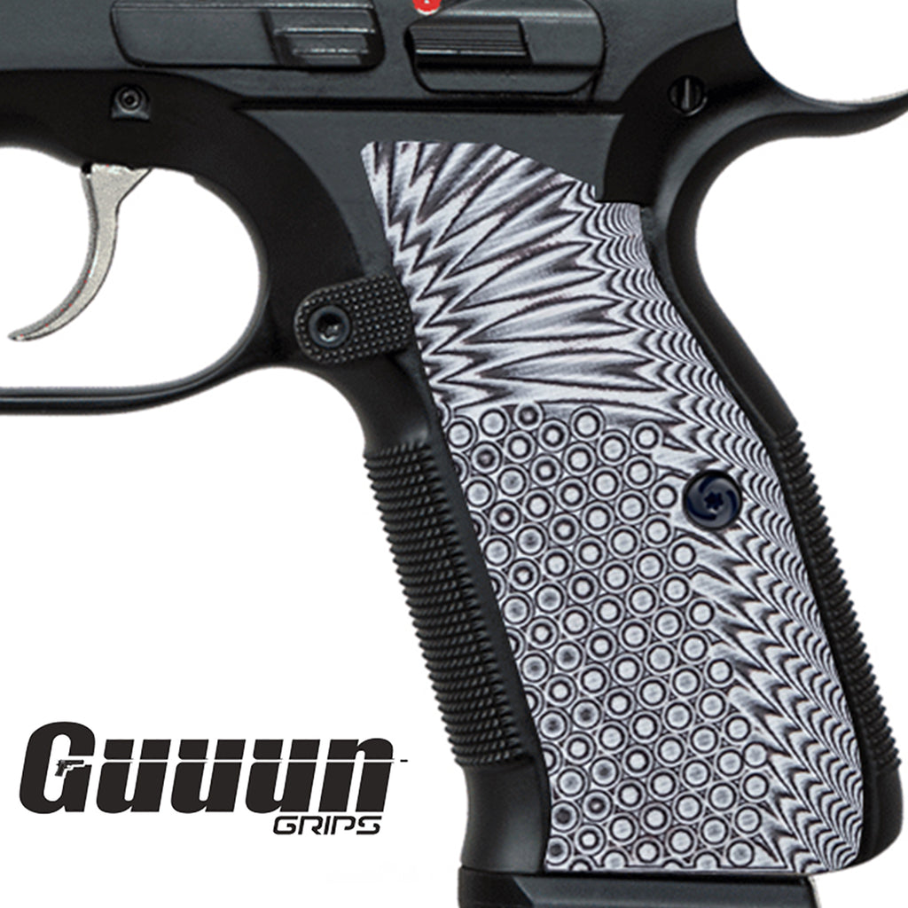 Guuun G10 Grips for CZ Shadow 2 Tactical CZ-75 Standard OPS Eagle Wing Texture SP2-A - Guuun Grips