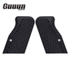 Guuun G10 Grips For Large Frame Tanfoglio Diamond Cut Texture Magwell Short Grip T95C-DM - Guuun Grips