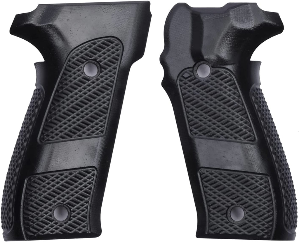 Guuun Sig P226 Grips G10 Material Black Grip, Aggressive Texture - Screws Set Included - Guuun Grips
