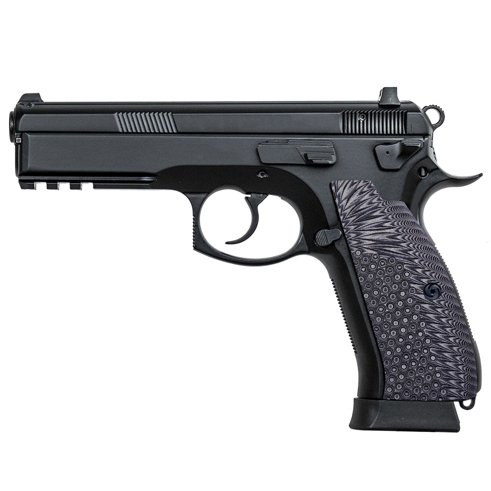 Guuun CZ 75 Grips Full Size SP-01 Shadow Tactical CZ SP01 Grips Eagle Wing Texture SP1 A - Guuun Grips
