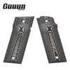 Guuun G10 Grips for Coonan 357 Automatic Magnum 1911 Grip, OPS Crosshatch Texture CN1-JX - Guuun Grips