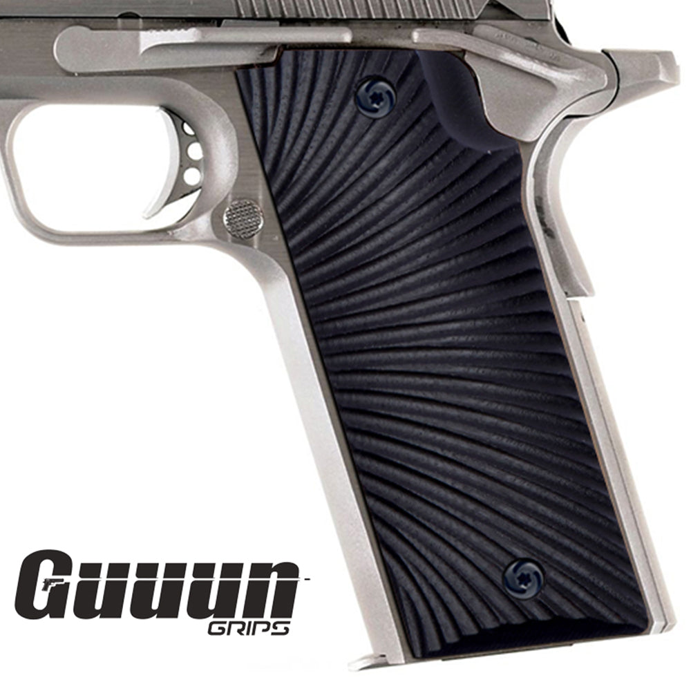 Guuun G10 Grips for Coonan 357 Automatic Magnum 1911 Gun Grip Sunburst Texture CN1-S - Guuun Grips