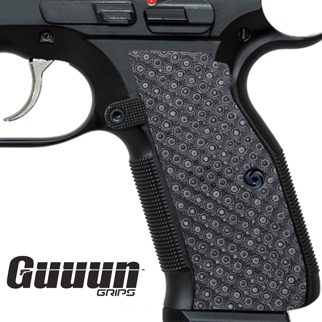 Guuun G10 Grips for CZ Shadow 2 / CZ-75 Palm Swell Dimple Texture SP3-BD - Guuun Grips