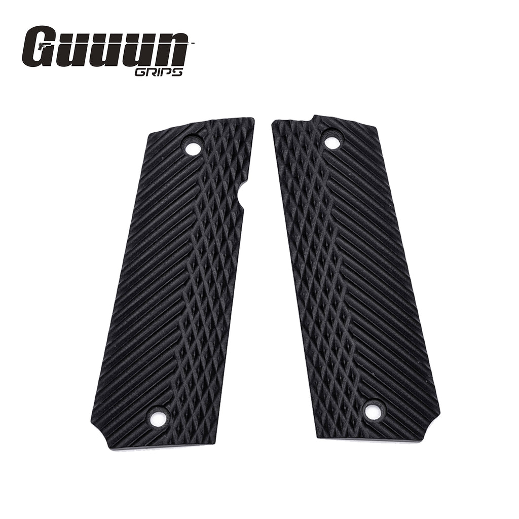 Guuun G10 Grips for Llama MAX-1 C/F or L/F, Diamond Cut Texture LL2-AD - Guuun Grips